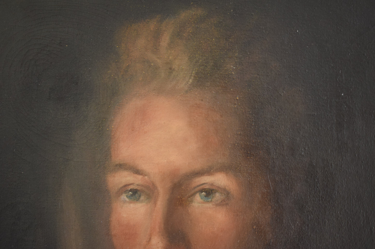 Van HENGLAAR 20th Century Dutch Portrait, Oil on Canvas