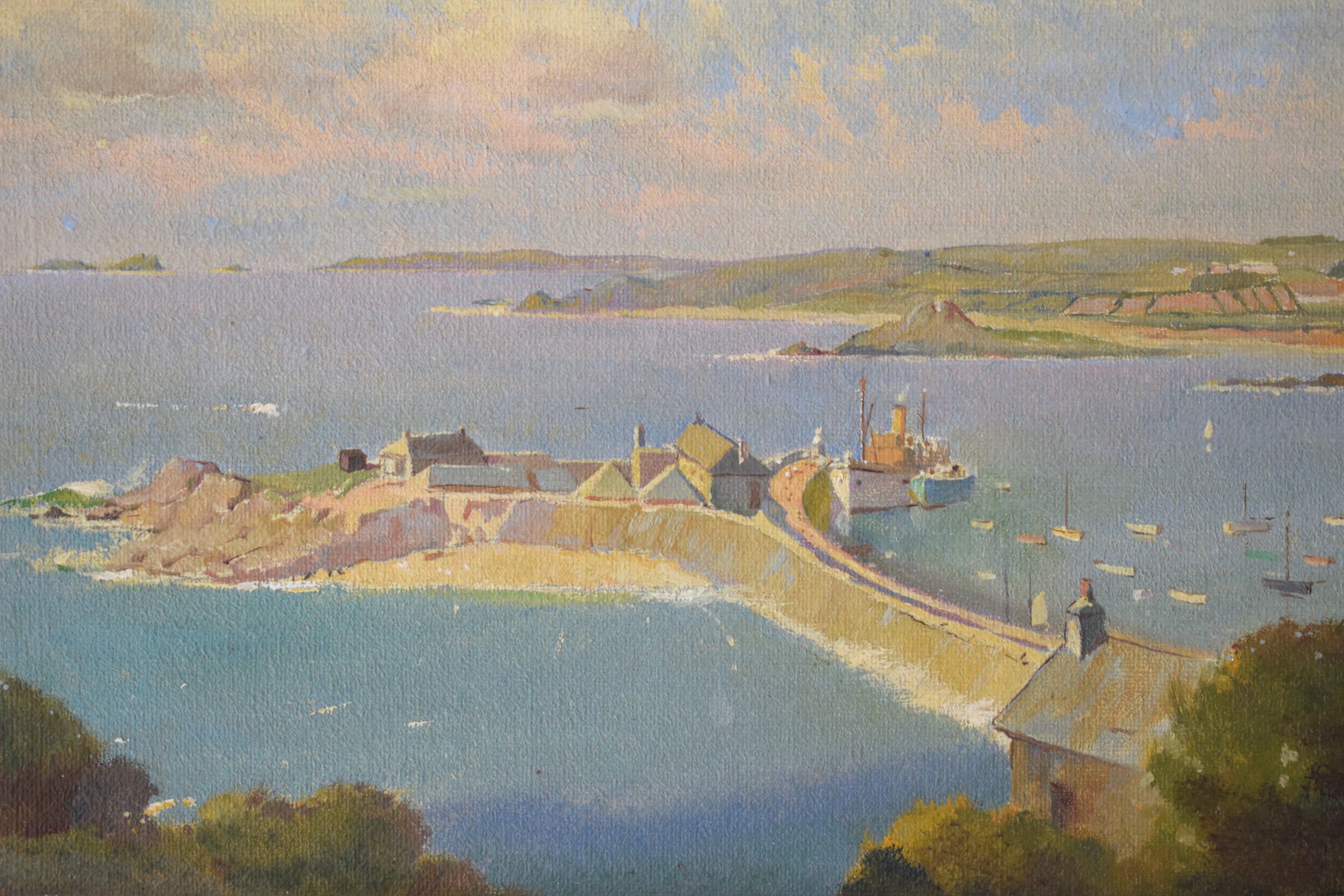 Arthur Wilson GAY (1901-1958) | Isles of Scilly | Oil on Board ...