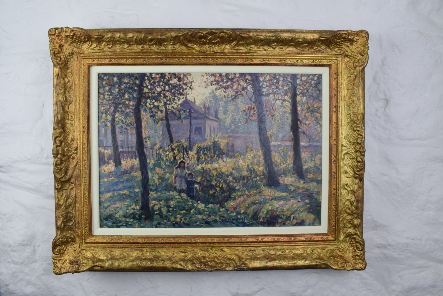 FREDERICK O' NEILL GALLAGHER Impressionist Landscape Scene Oil on Canvas